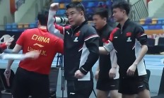 开云体育下载-瑞典乒乓球队鏖战韩国乒乓球队，王皓送出助攻